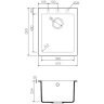 Мойка OMOIKIRI BOSEN 41-CH Tetogranit/шампань 4993243