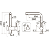 Смеситель OMOIKIRI NAGANO-RG-LG Royal green/светлое золото 4994432